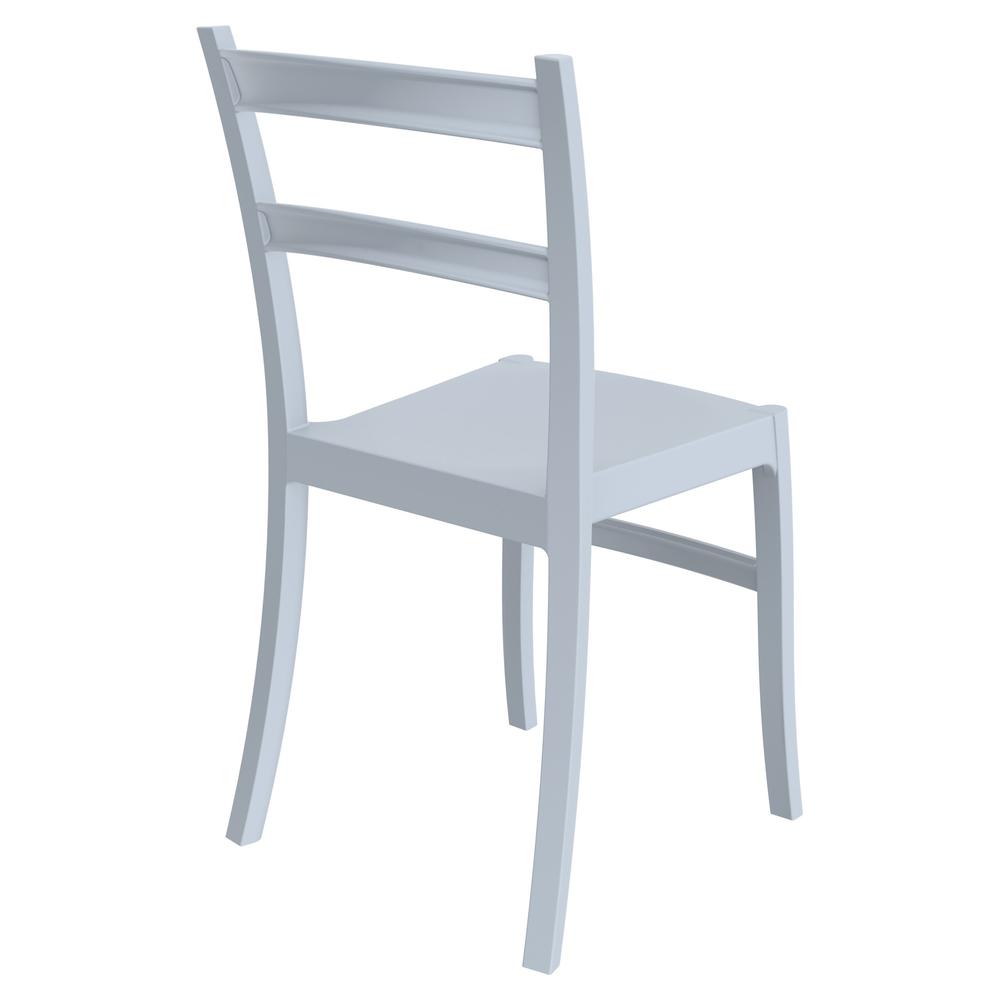 Tiffany Dining Chair Silver Gray, Set of 2. Picture 2