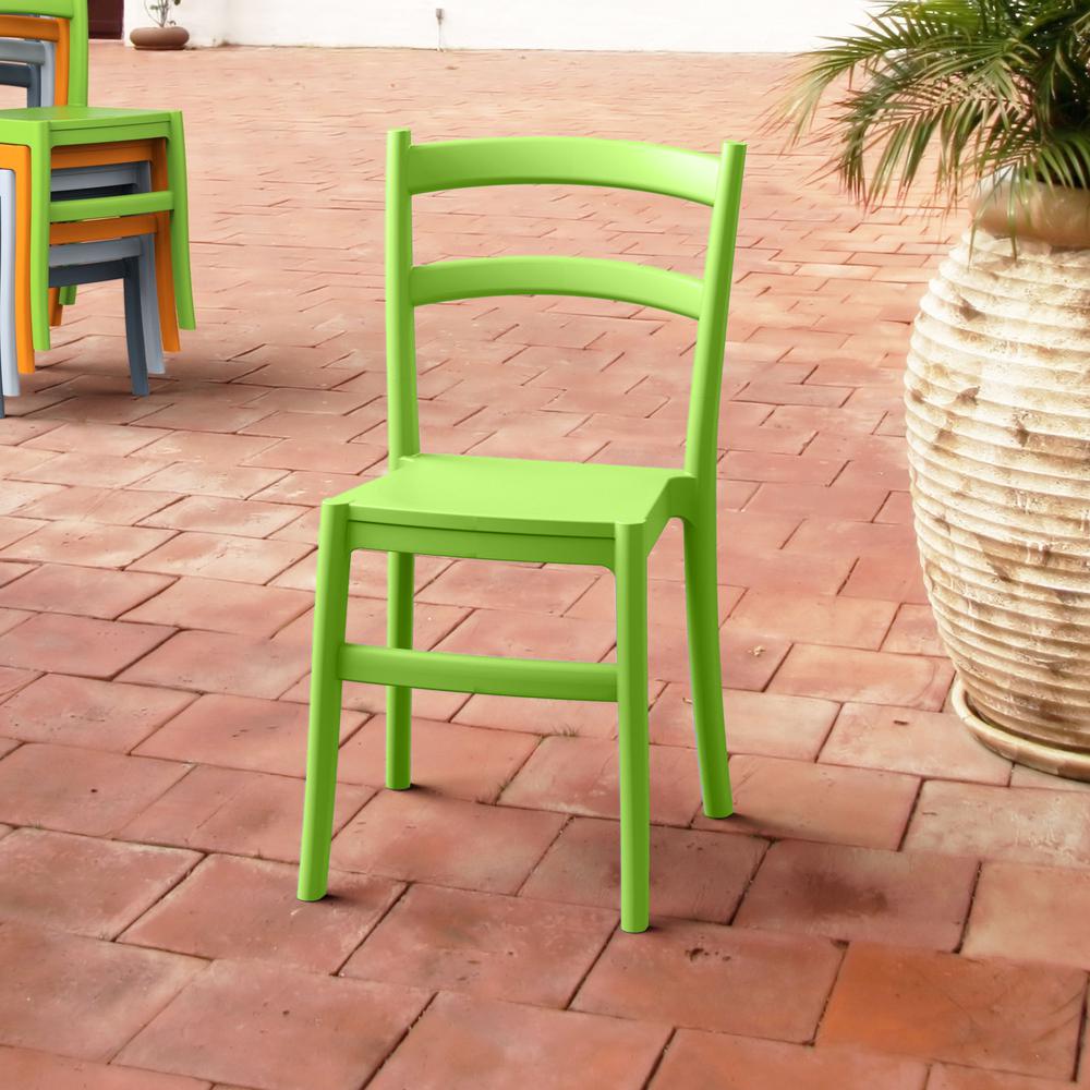 Tiffany Dining Chair Tropical Green, Set of 2. Picture 6