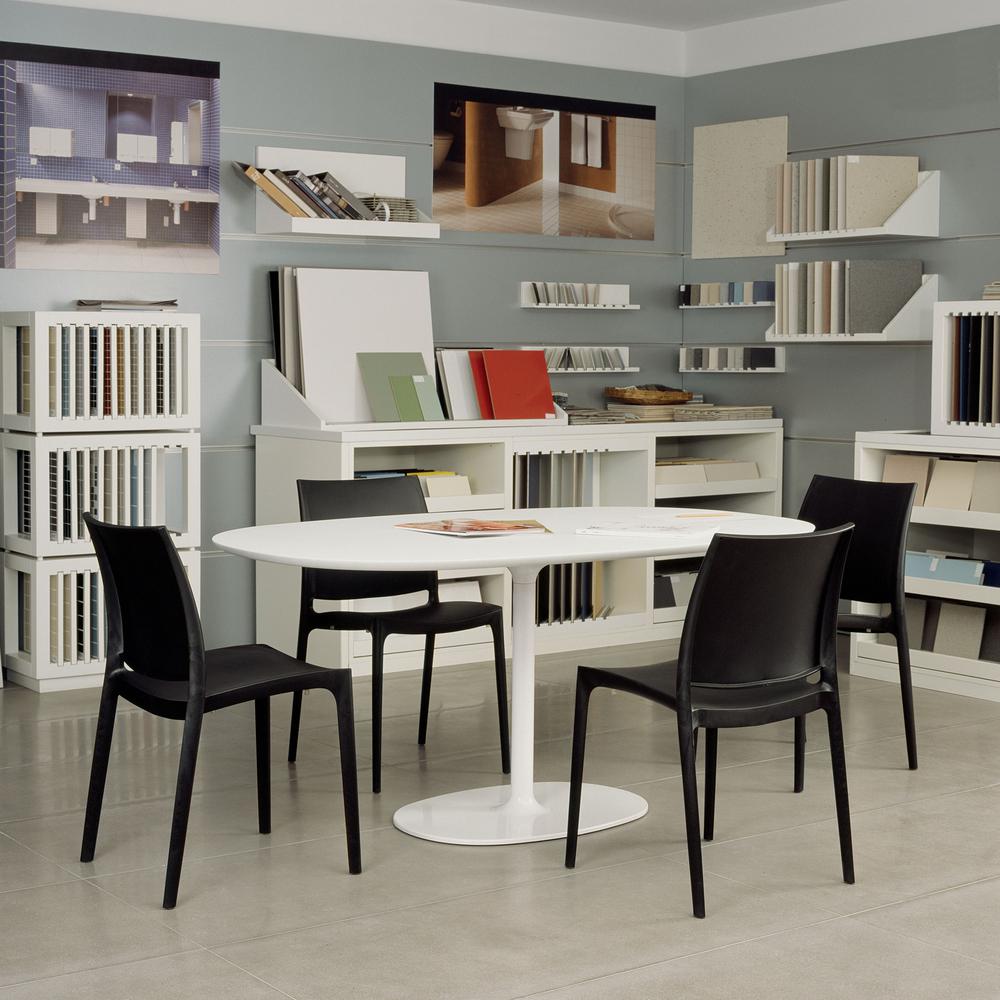 Maya Dining Chair Black, Set of 2. Picture 6