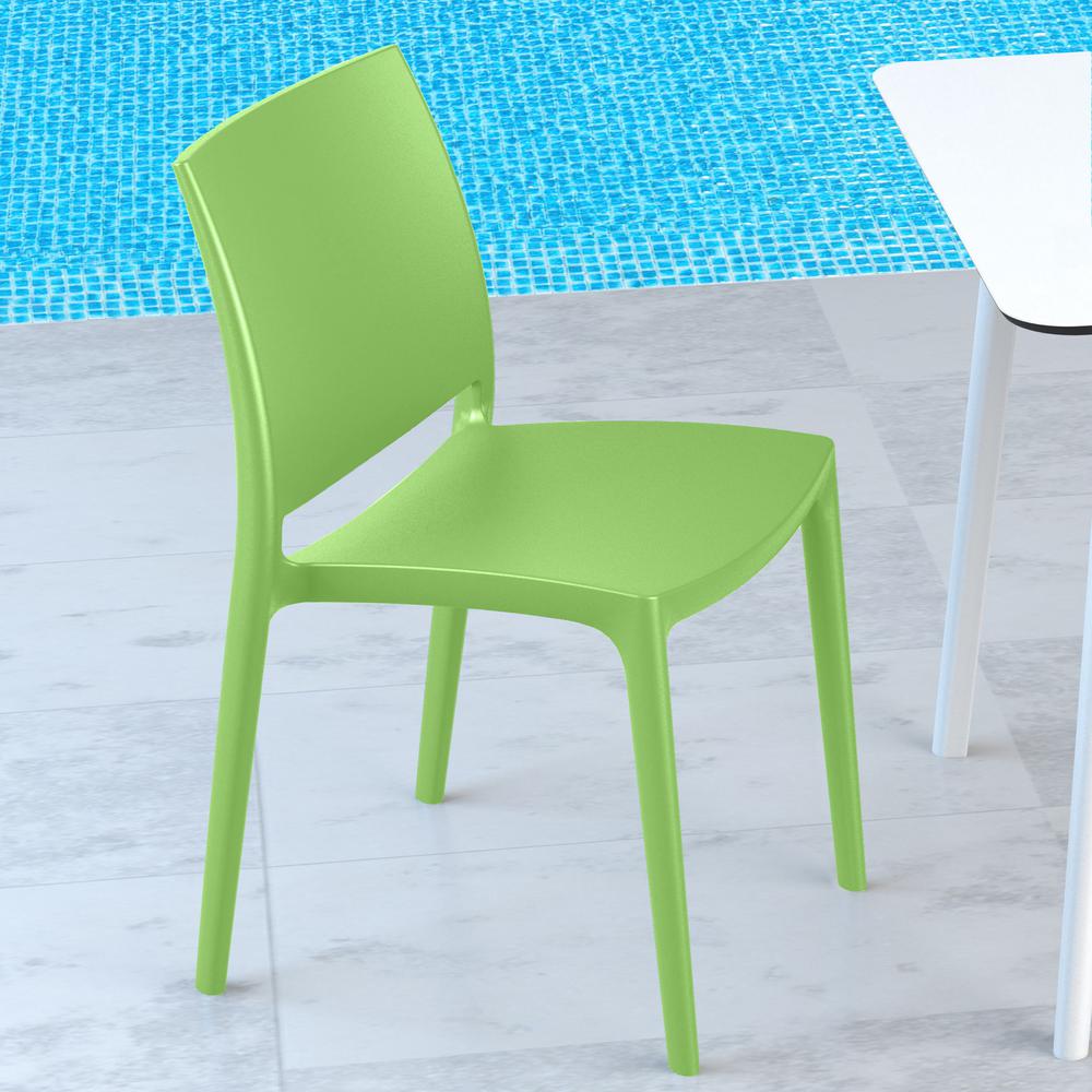 Maya Dining Chair Tropical Green, Set of 2. Picture 5