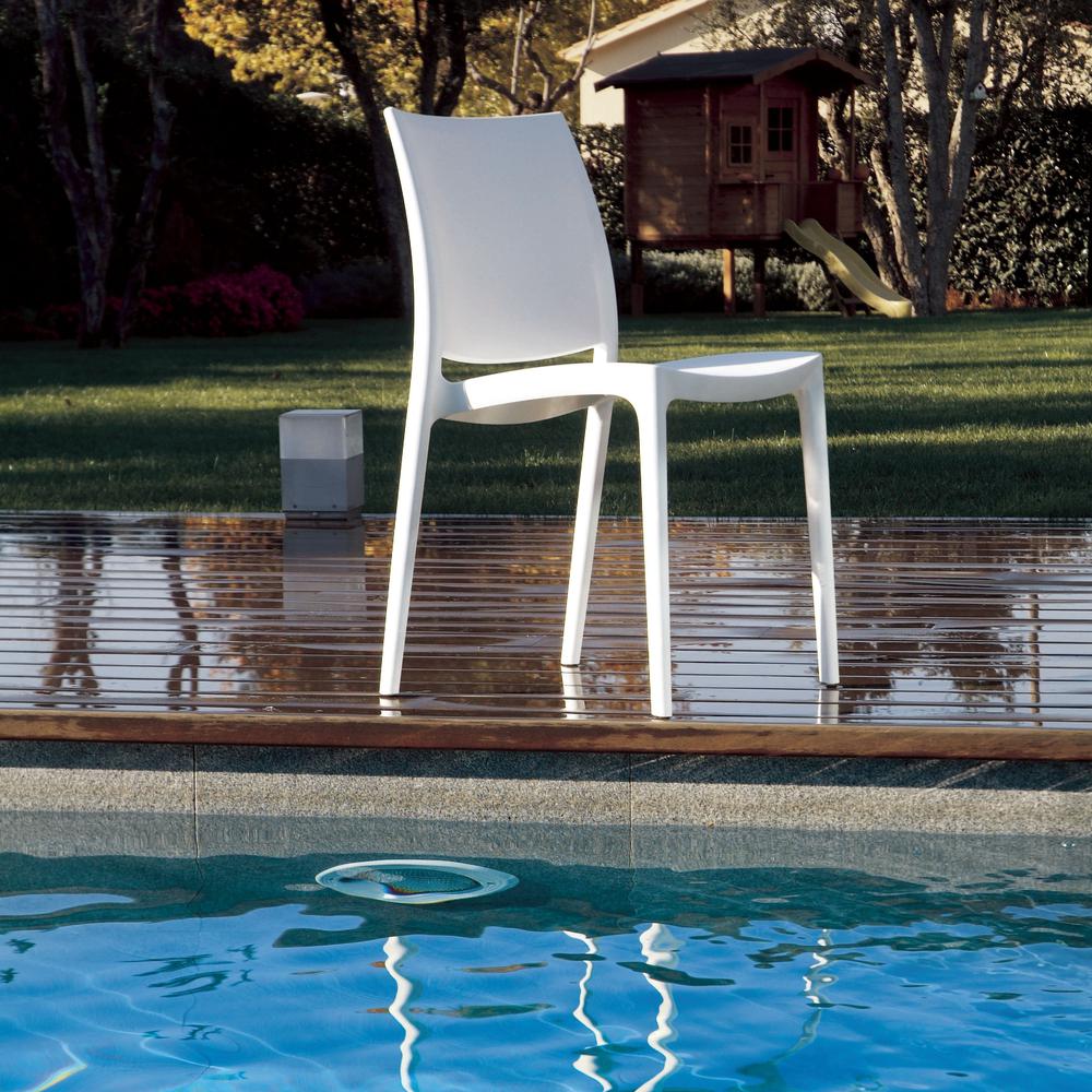 Maya Dining Chair White, Set of 2. Picture 14