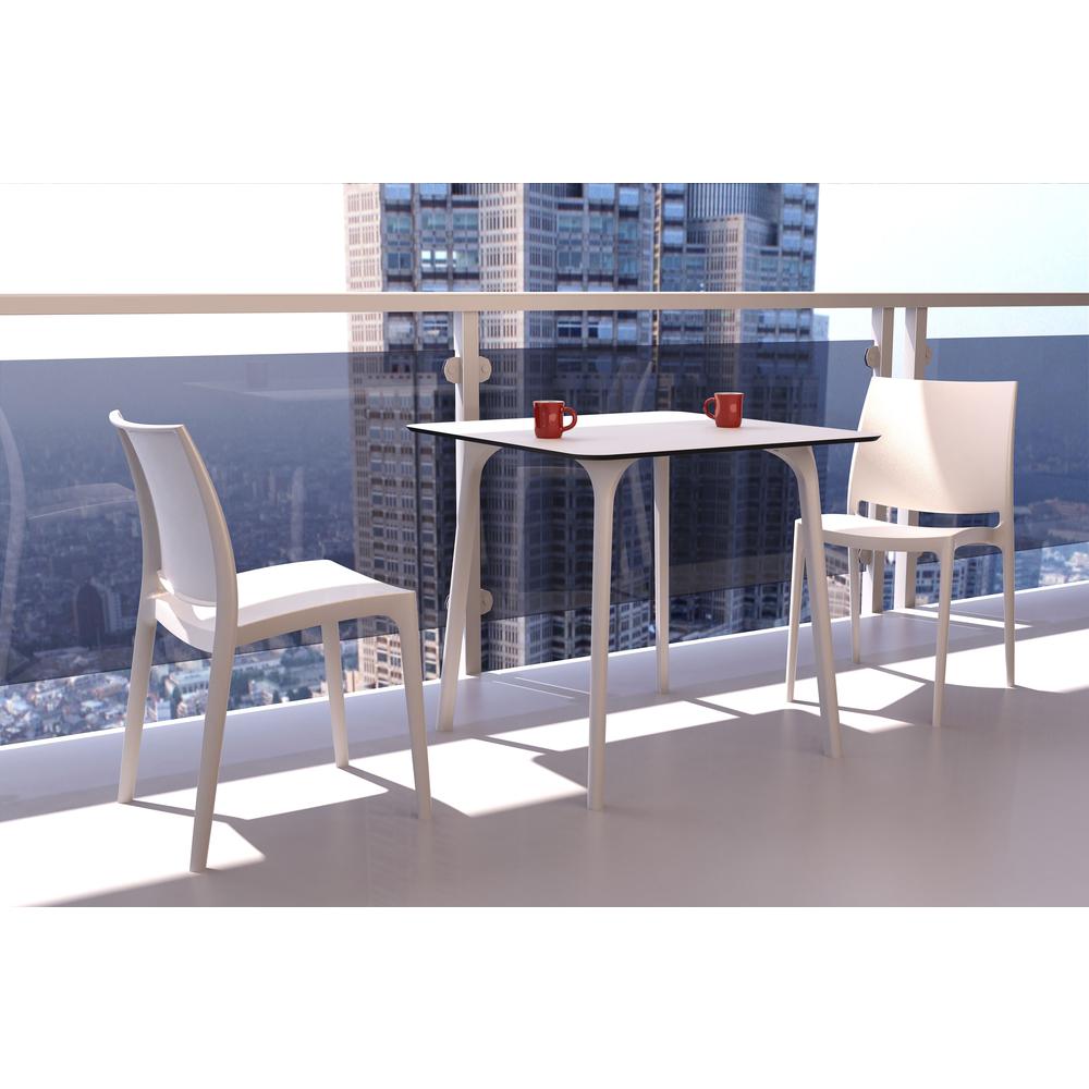 Maya Dining Chair White, Set of 2. Picture 18