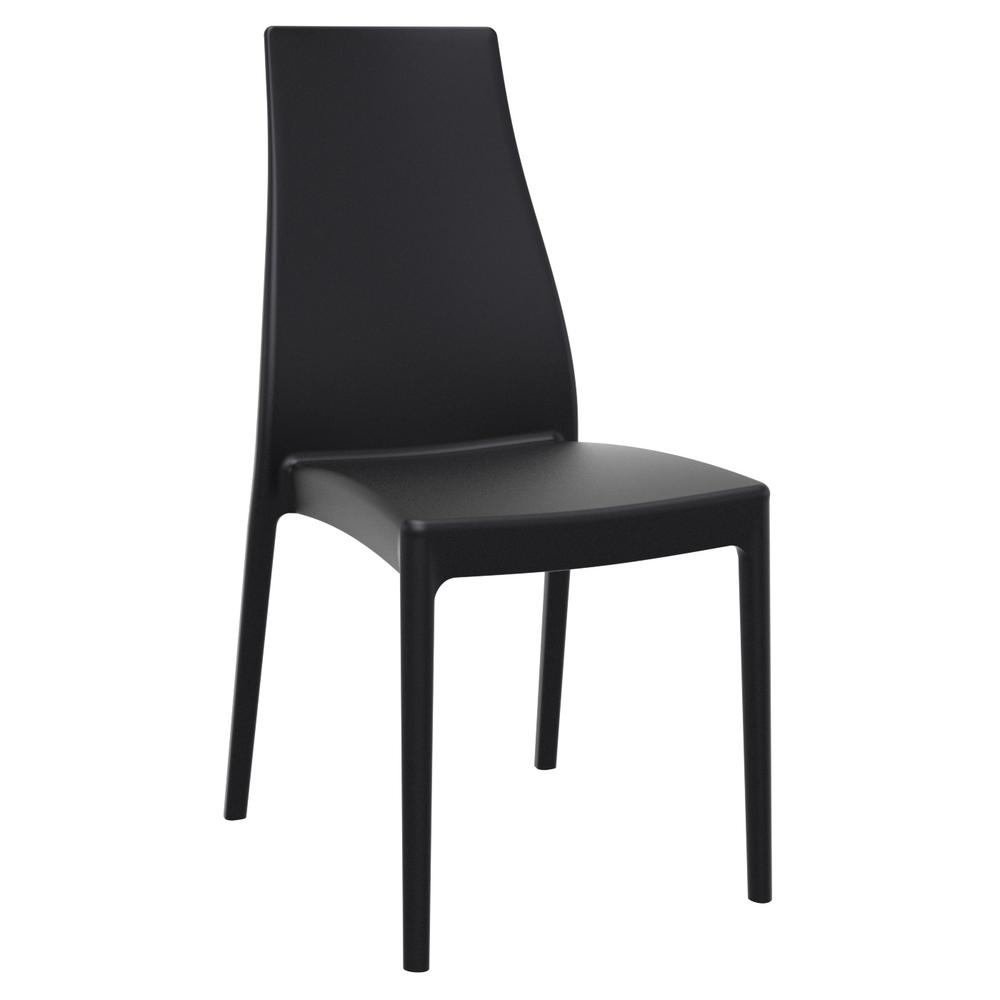 Miranda Dining Chair Black, Set of 2. Picture 1