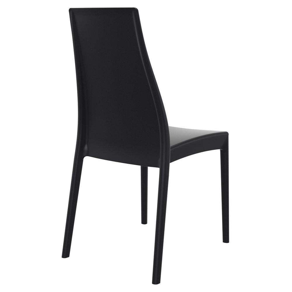 Miranda Dining Chair Black, Set of 2. Picture 2