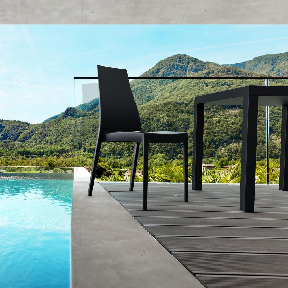 Miranda Dining Chair Black, Set of 2. Picture 7