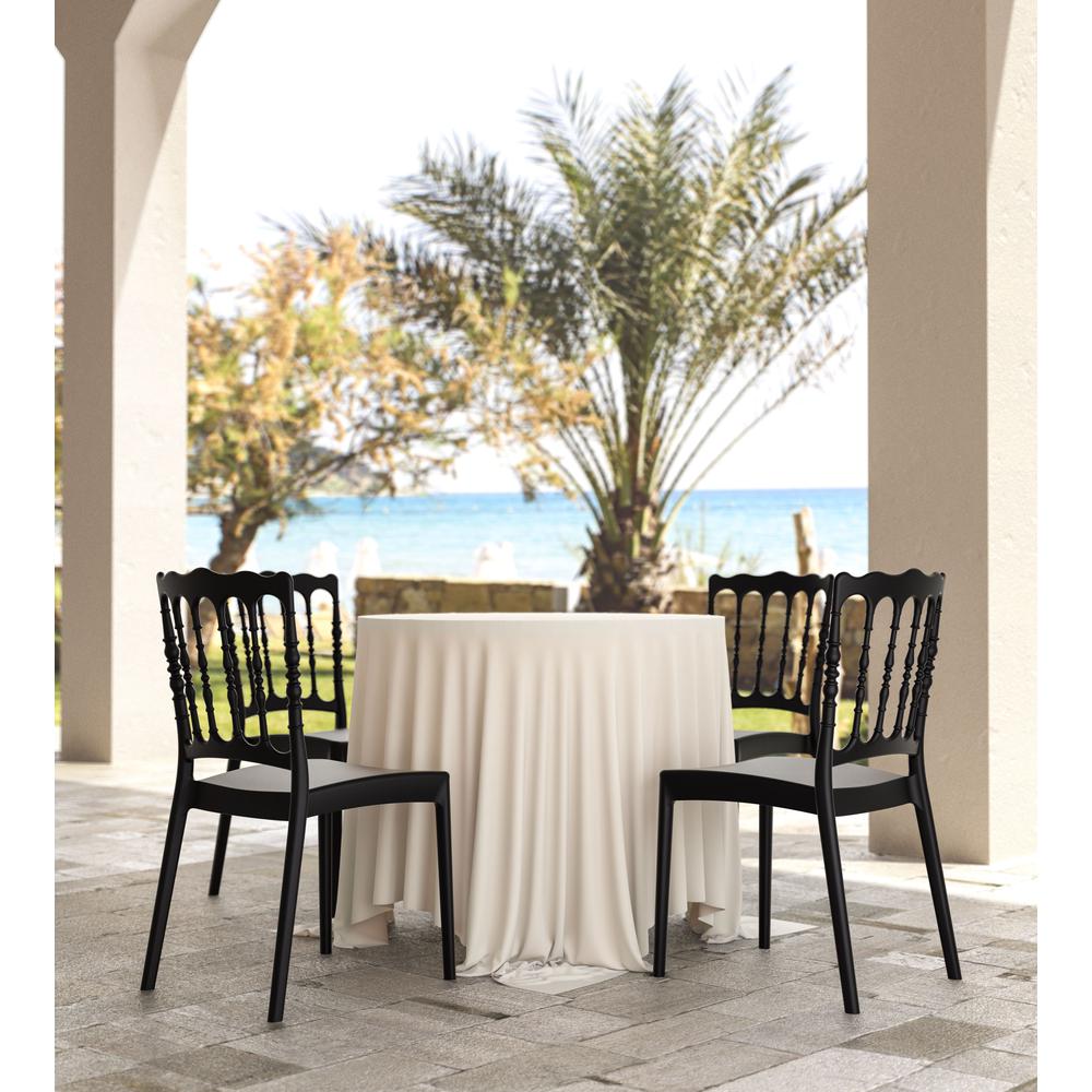 Dining Chair, Set of 2, Black, Belen Kox. Picture 7