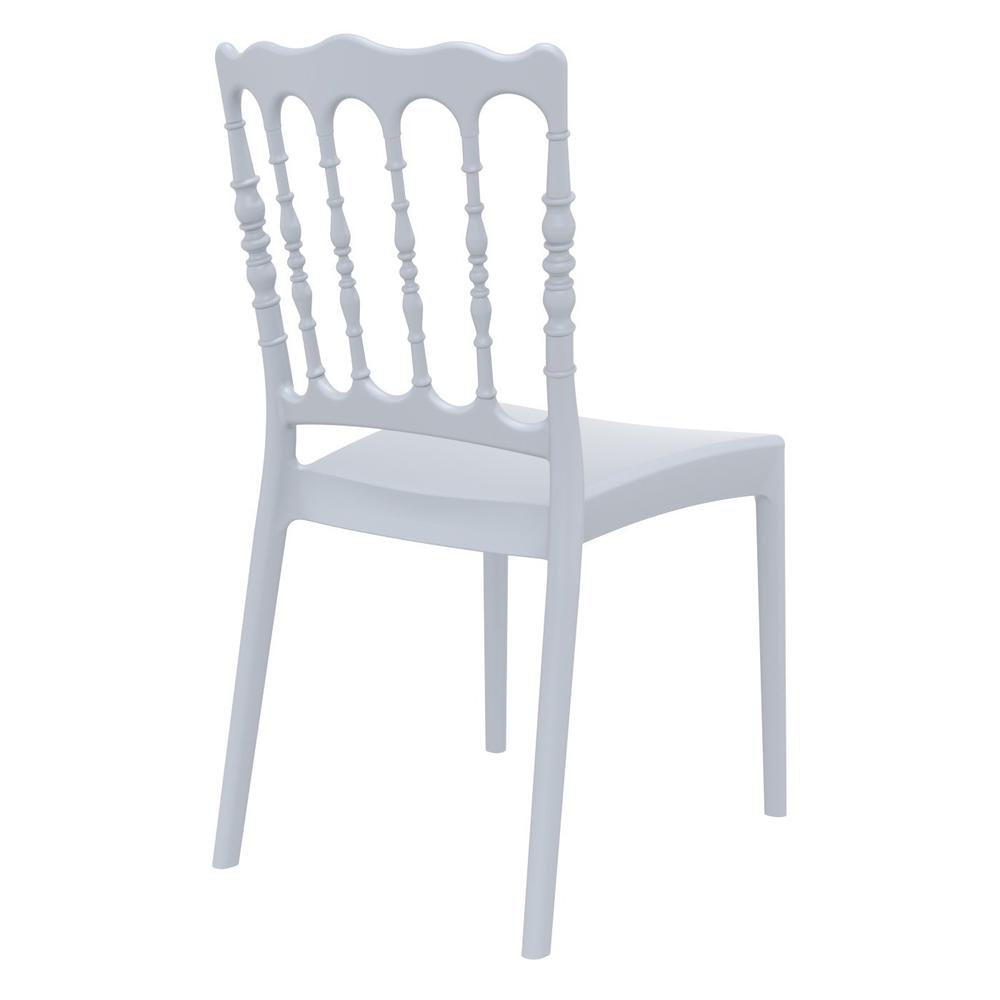 Napoleon Dining Chair Silver, Set of 2. Picture 2