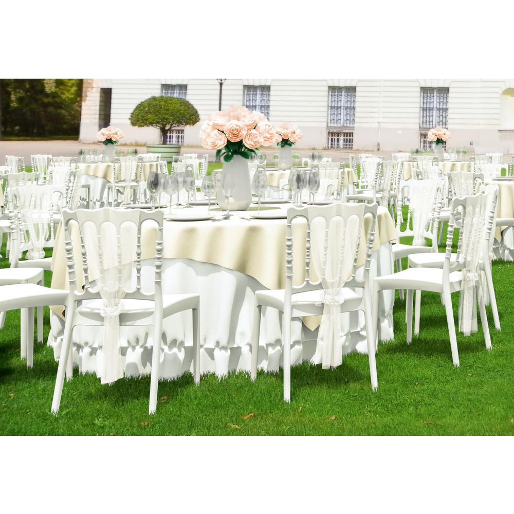 Dining Chair, Set of 2, White, Belen Kox. Picture 8