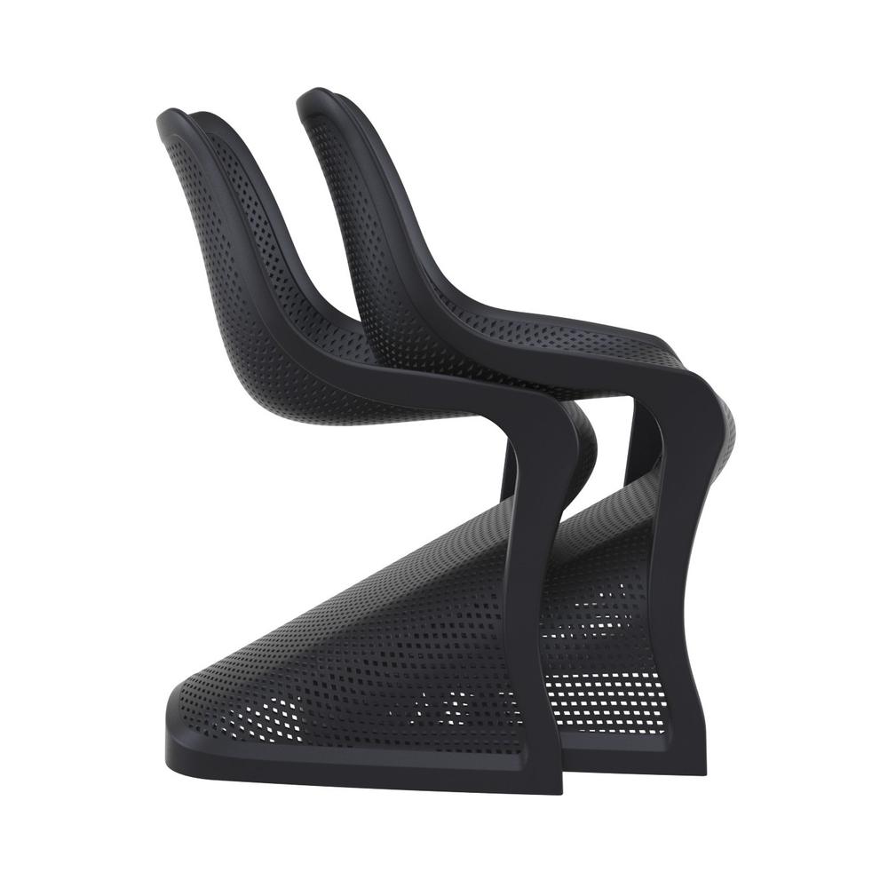 Bloom Dining Chair Black, Set of 2. Picture 9