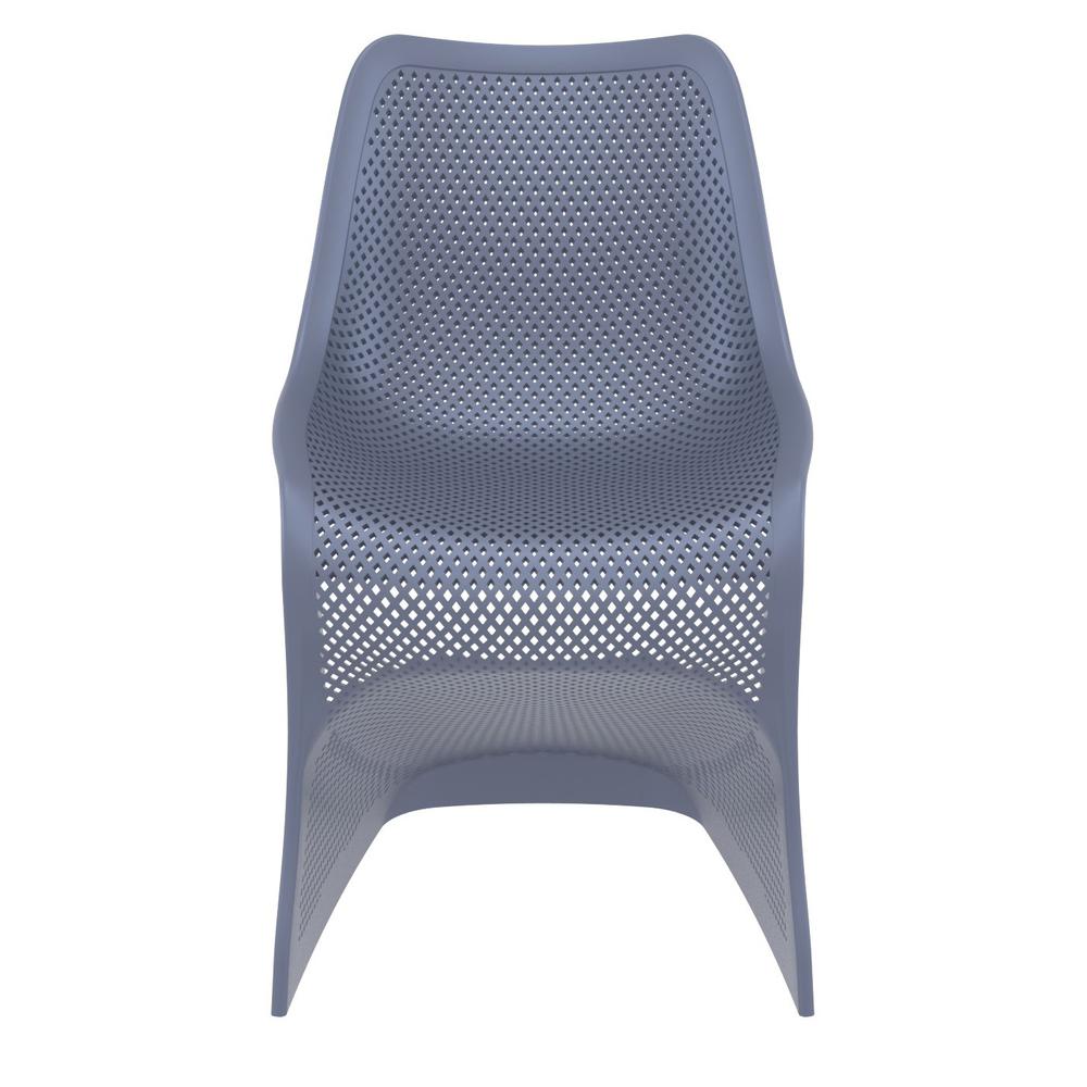 Bloom Dining Chair Dark Gray, Set of 2. Picture 4