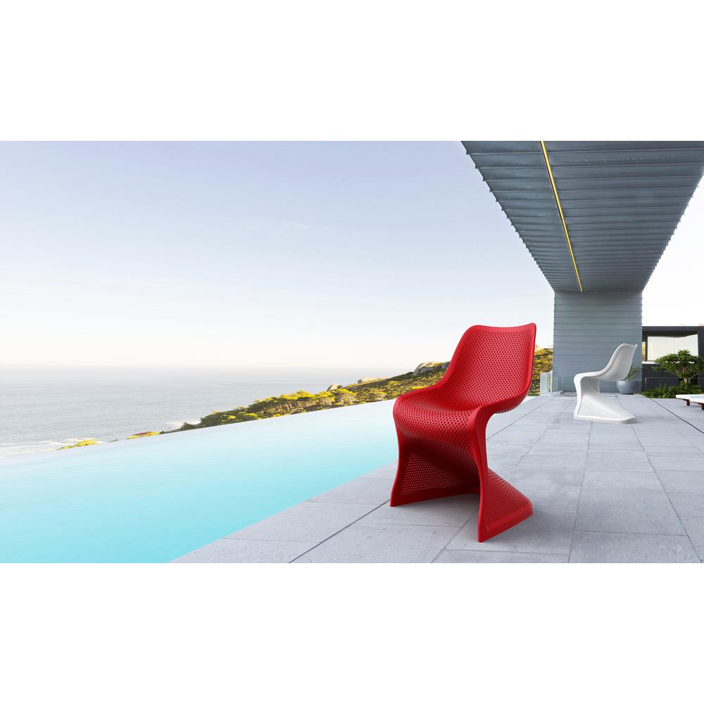 Dining Chair, Set of 2, Red, Belen Kox. Picture 7