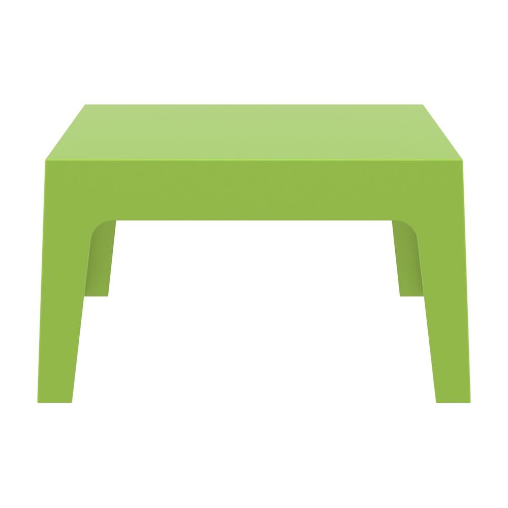 Box Resin Outdoor Center Table Tropical Green. Picture 2