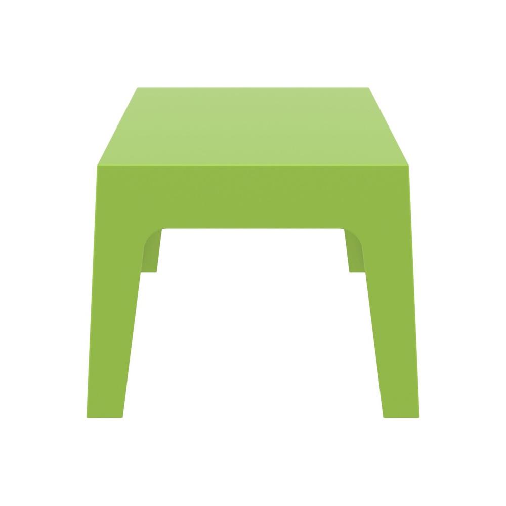 Box Resin Outdoor Center Table Tropical Green. Picture 3