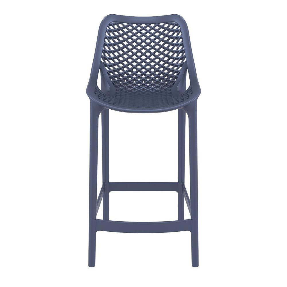 Air Counter Stool Dark Gray, Set of 2. Picture 3