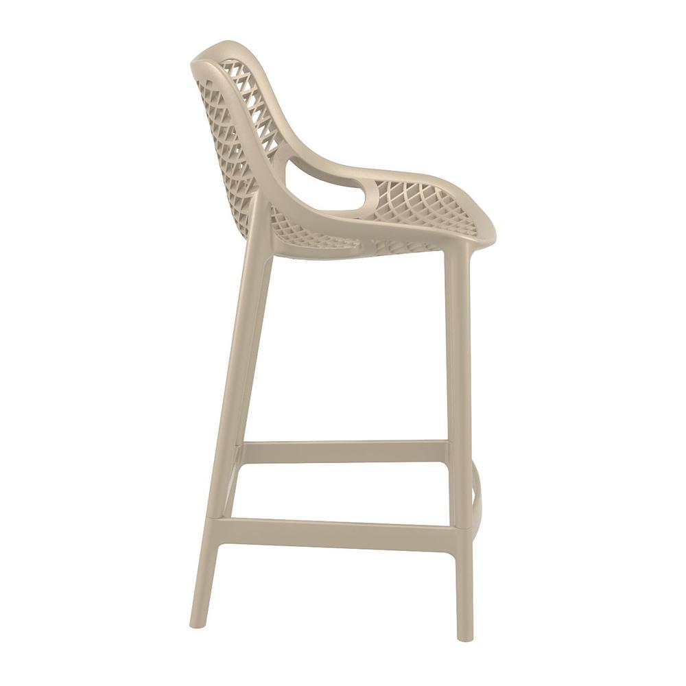 Air Counter Stool Taupe, Set of 2. Picture 4