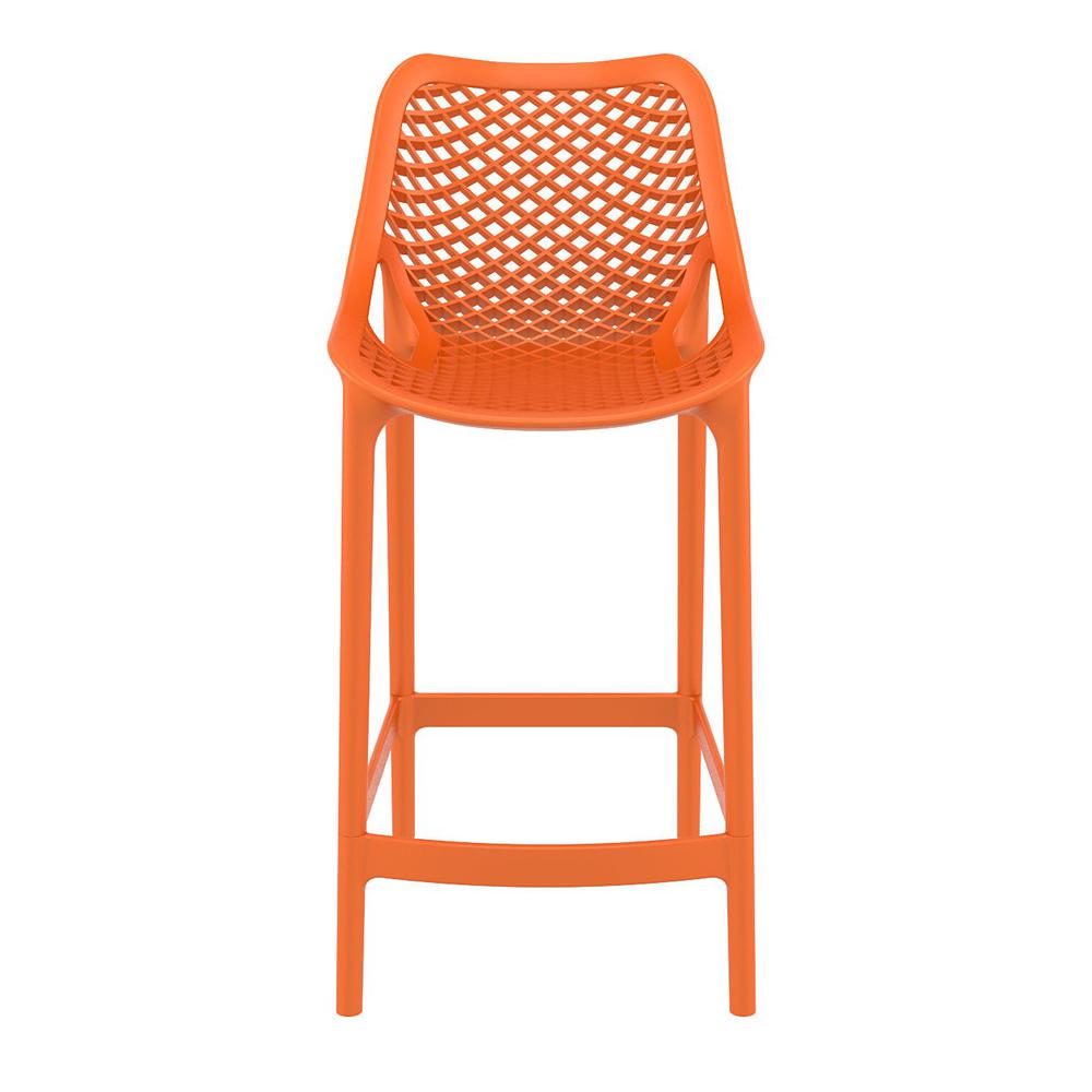 Air Counter Stool Orange, Set of 2. Picture 3