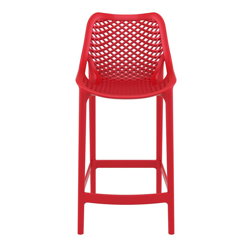 Air Counter Stool Red, Set of 2. Picture 3