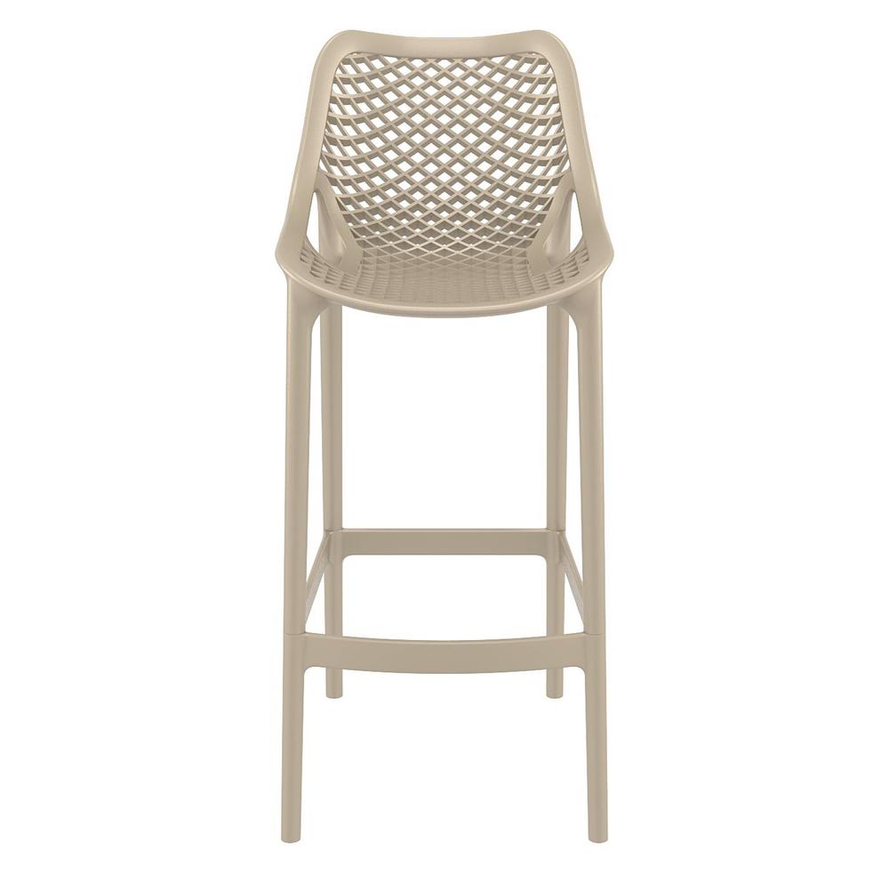 Air Bar Stool Taupe, Set of 2. Picture 3