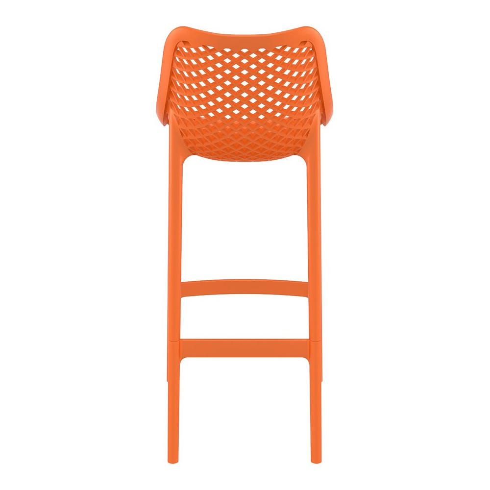 Air Bar Stool Orange, Set of 2. Picture 5
