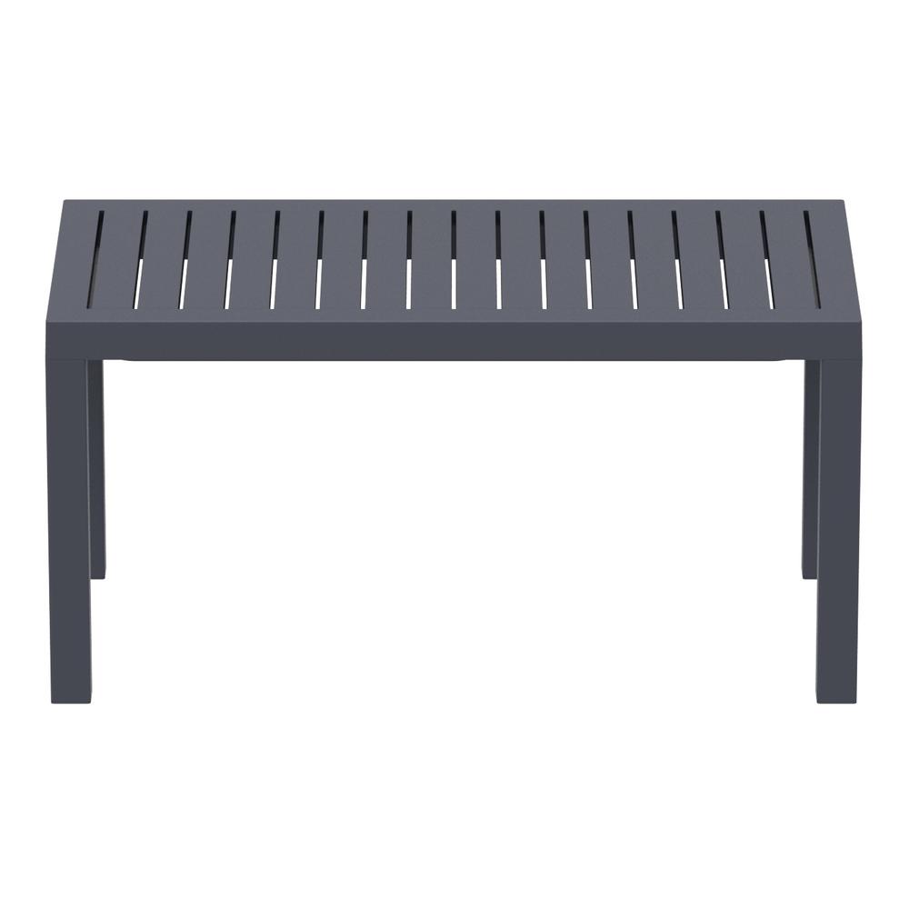 Ocean Rectangle Cofee Table Dark Gray. Picture 2