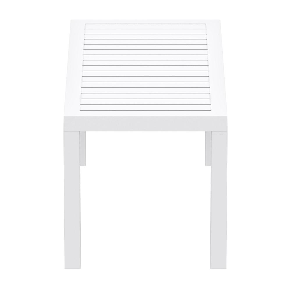 Ocean Rectangle Cofee Table White. Picture 3