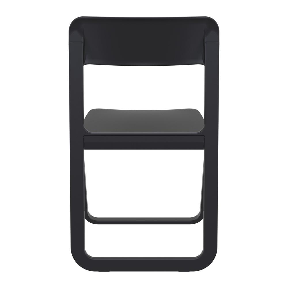 Dream Folding Outdoor Chair Black. Picture 5