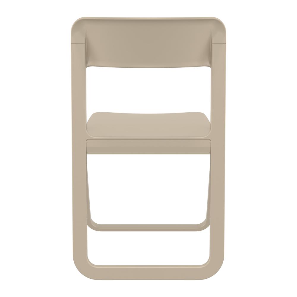 Dream Folding Outdoor Chair Taupe. Picture 5