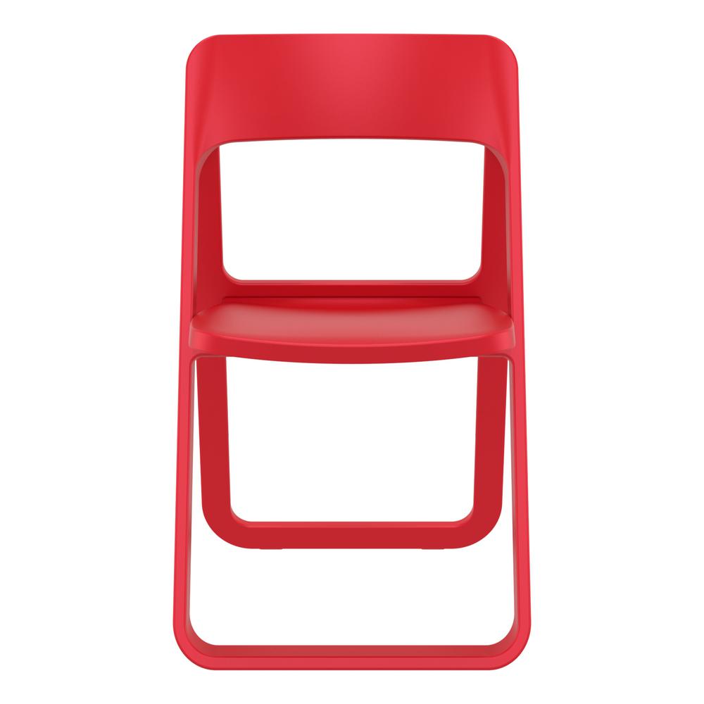 Dream Folding Outdoor Chair Red. Picture 3