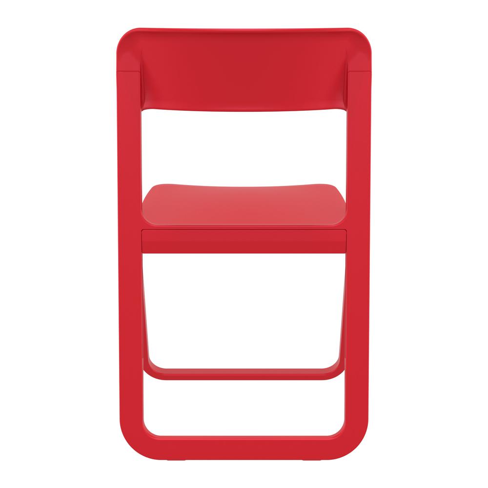 Dream Folding Outdoor Chair Red. Picture 5