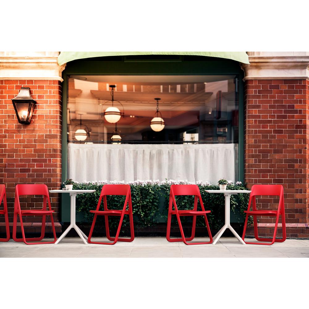 Dream Folding Outdoor Chair Red. Picture 9