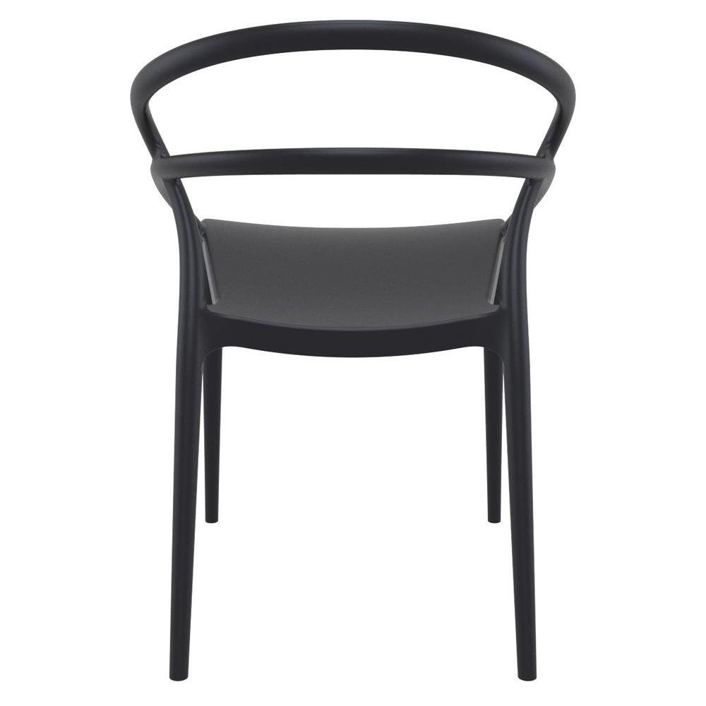 Pia Dining Chair Black, Set of 2. Picture 4