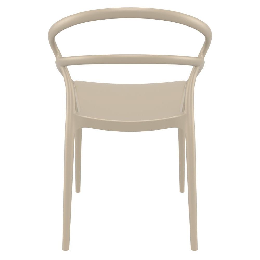 Pia Dining Chair Taupe, Set of 2. Picture 4