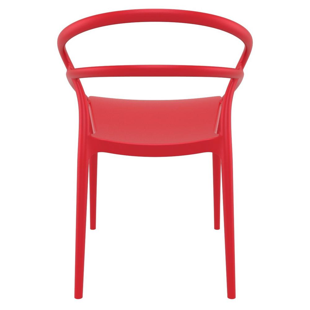Pia Dining Chair Red, Set of 2. Picture 4