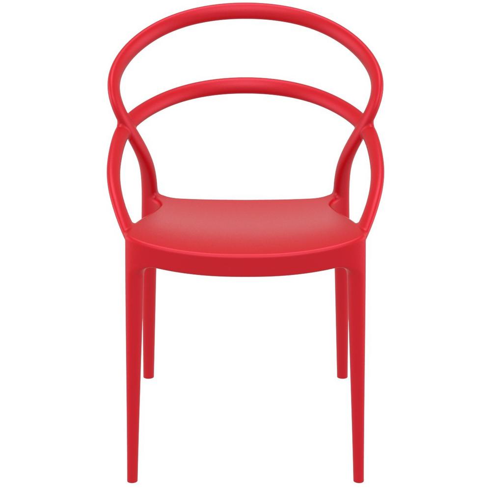 Pia Dining Chair Red, Set of 2. Picture 5