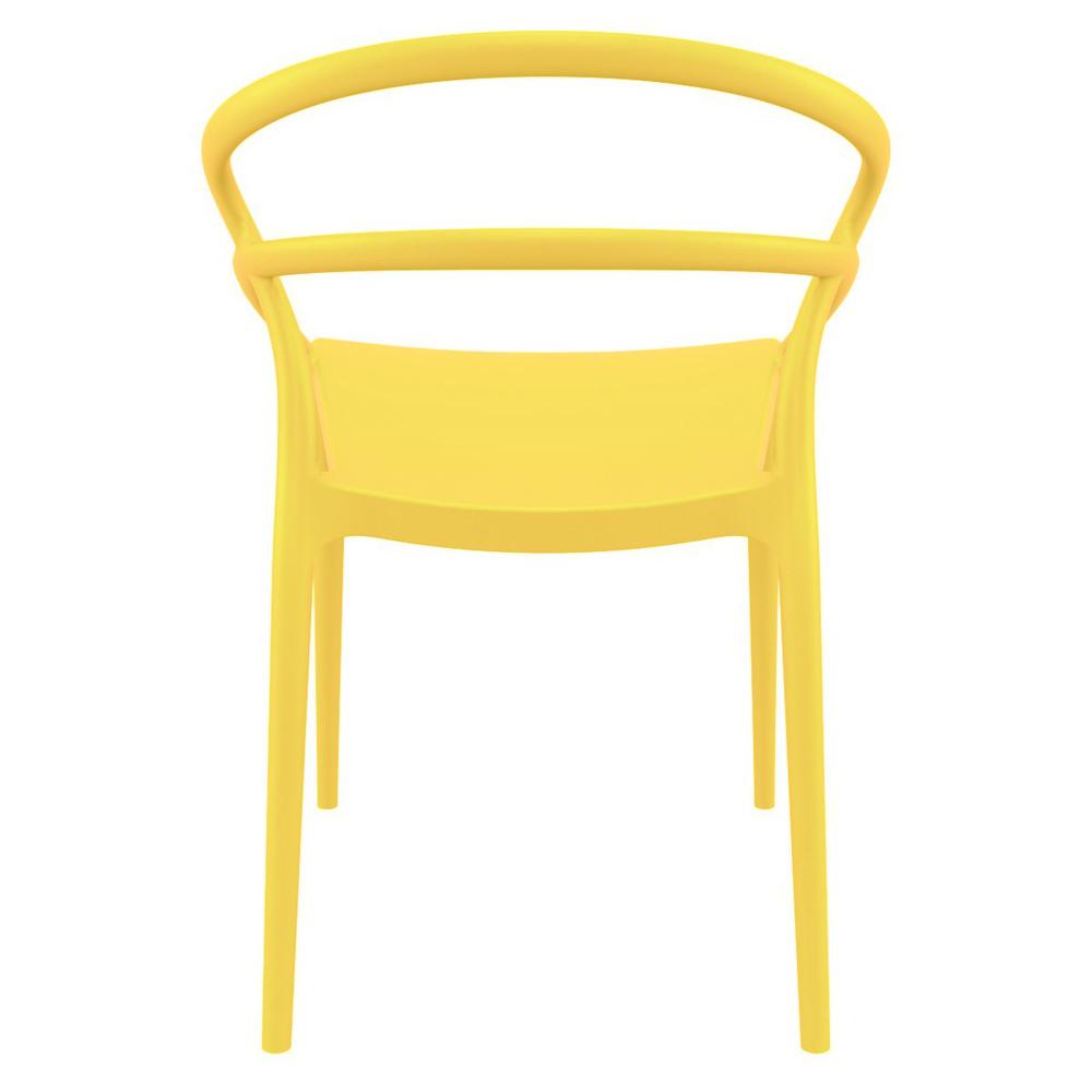 Pia Dining Chair Yellow, Set of 2. Picture 3