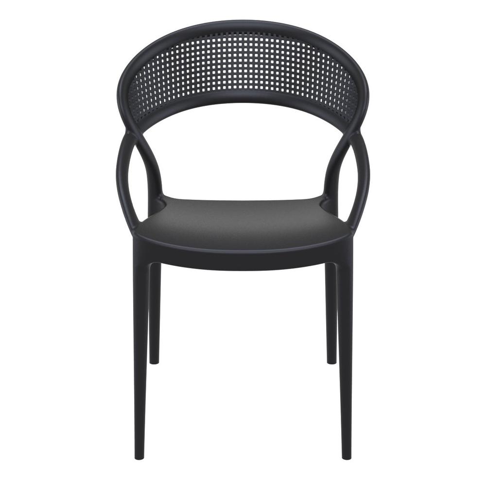 Sunset Dining Chair Black, Set of 2. Picture 3