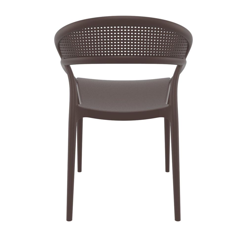 Sunset Dining Chair Brown, Set of 2. Picture 5
