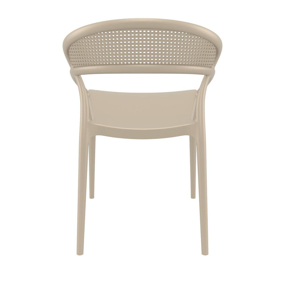 Sunset Dining Chair Taupe, Set of 2. Picture 5