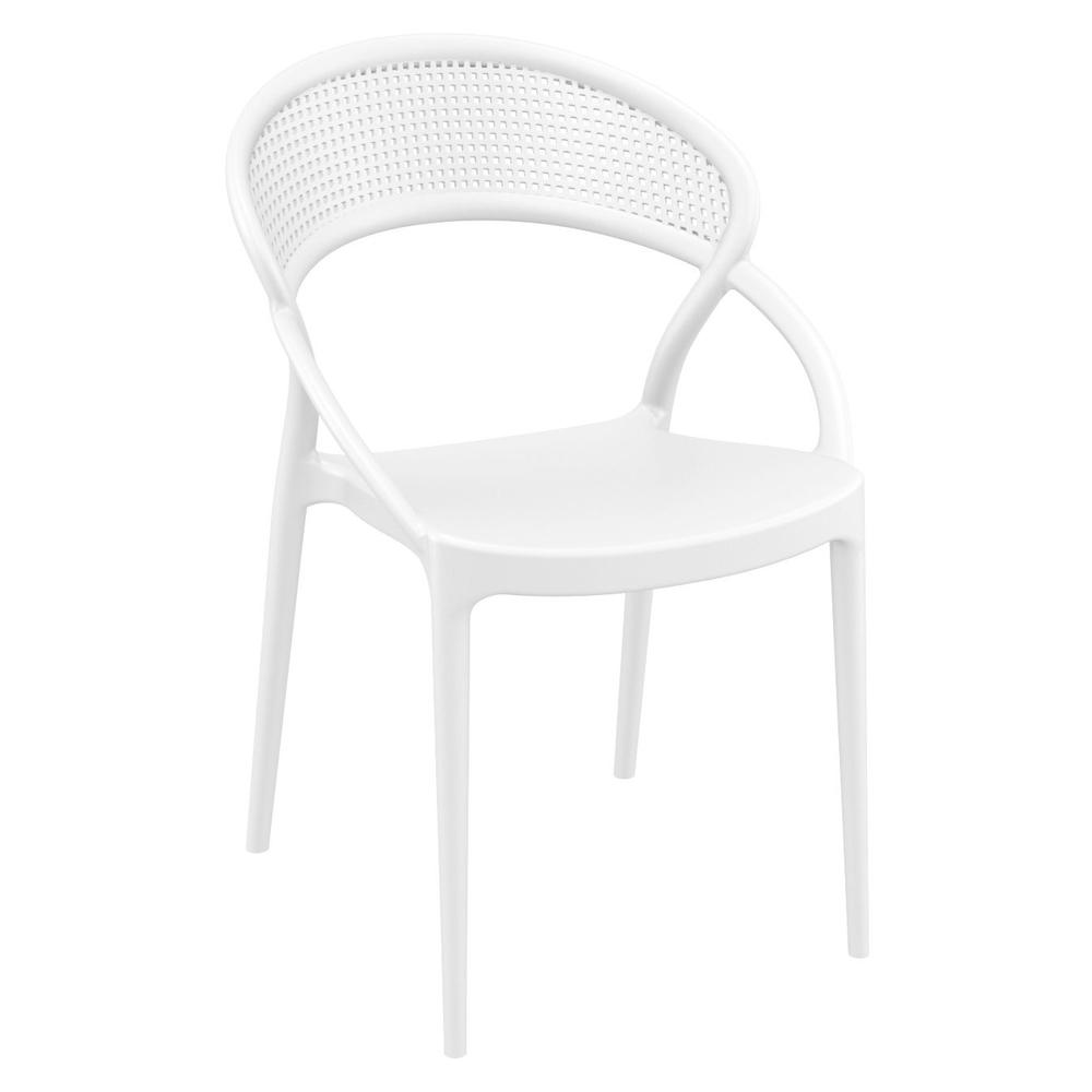 Sunset Dining Chair White, Set of 2. Picture 1
