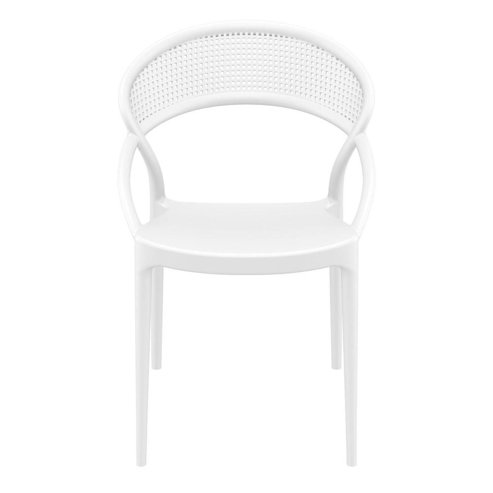 Sunset Dining Chair White, Set of 2. Picture 3