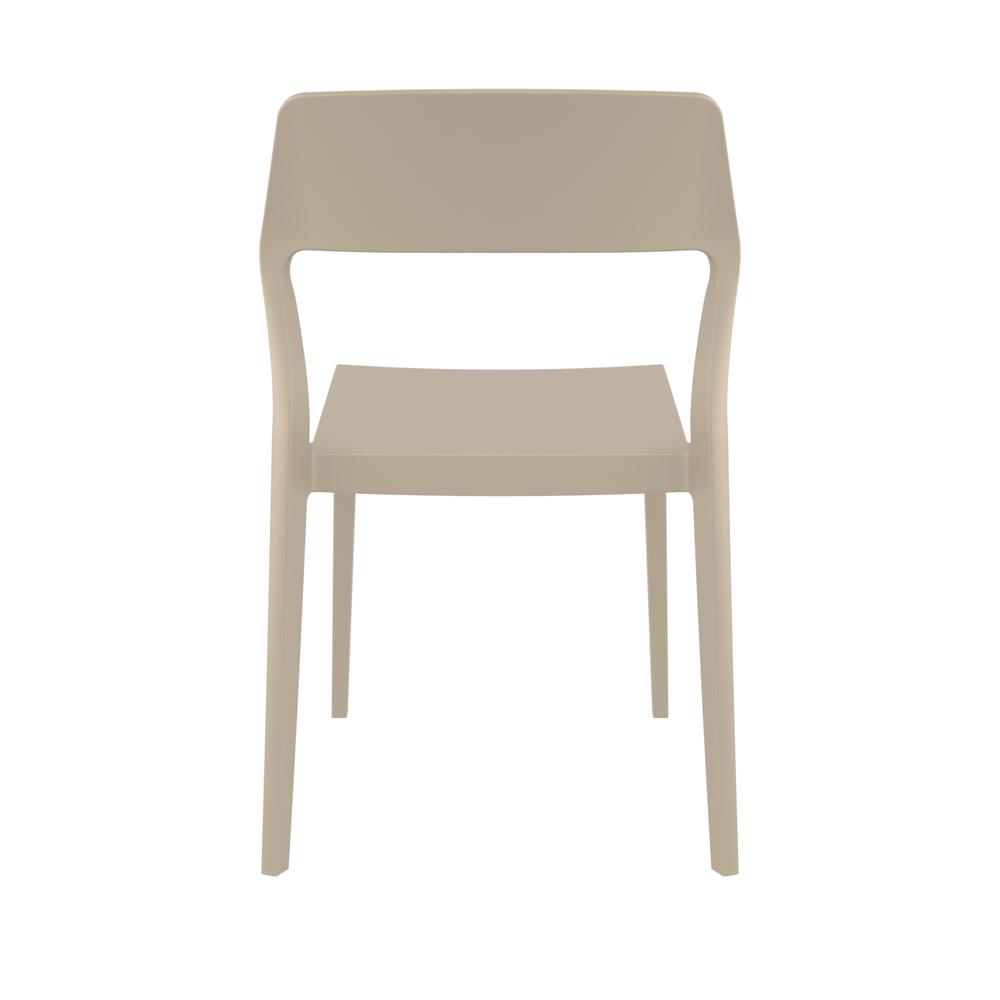 Snow Dining Chair Taupe, Set of 2. Picture 4