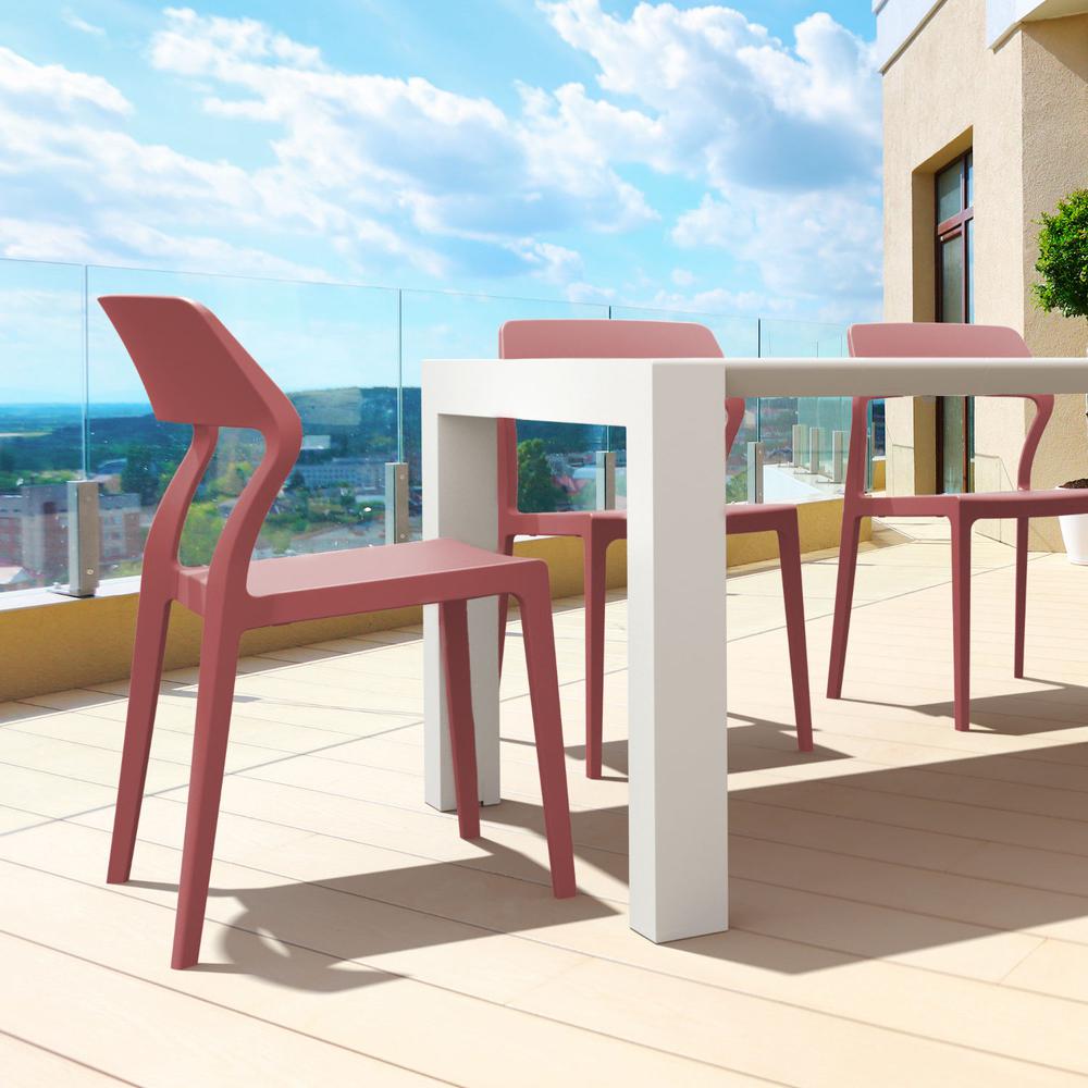 Snow Dining Chair Marsala. Picture 6