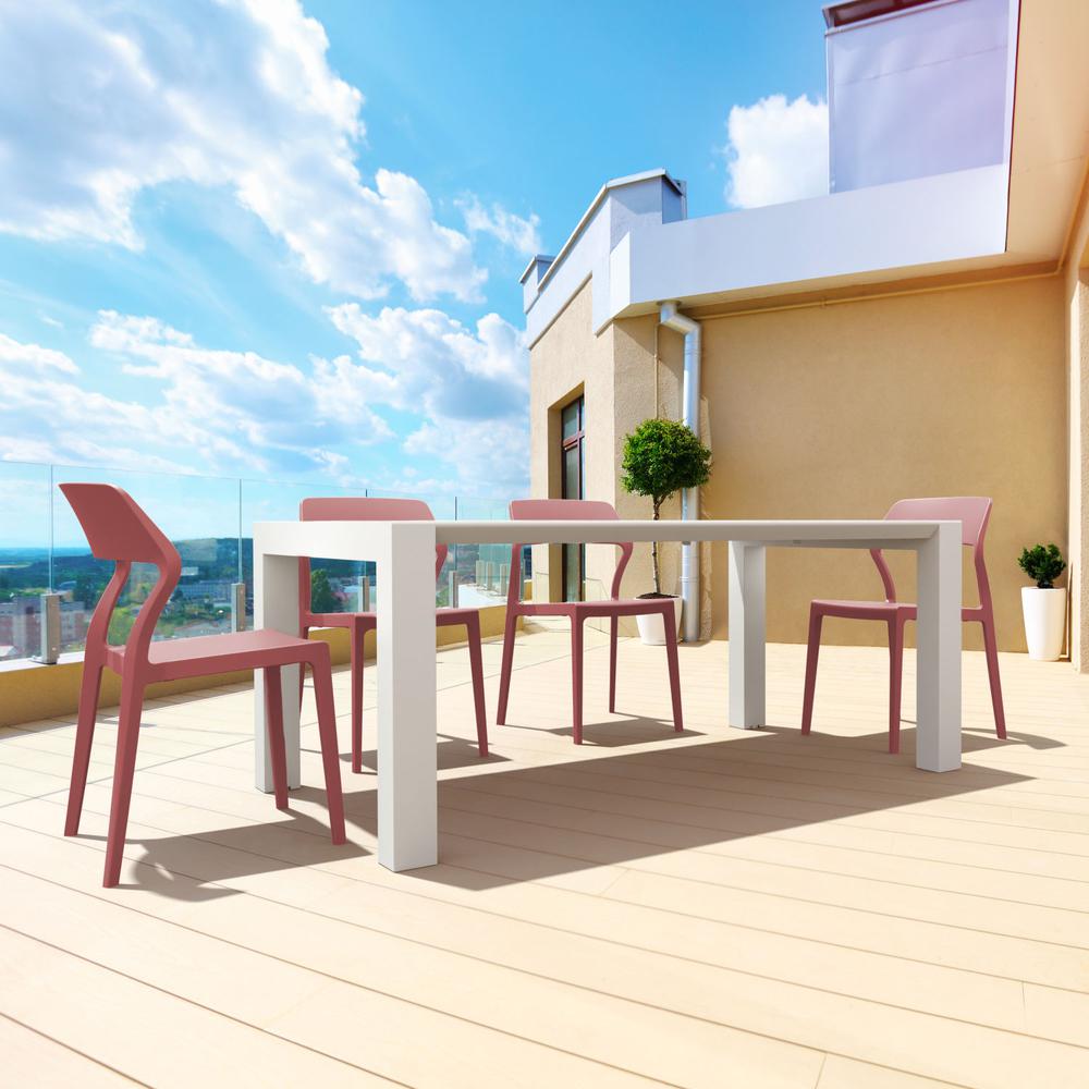 Snow Dining Chair Marsala. Picture 7