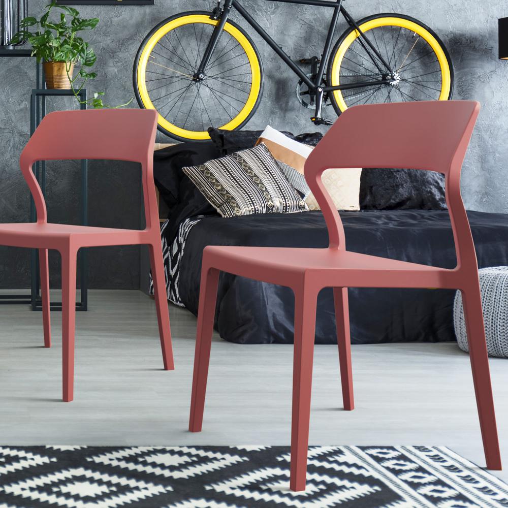 Snow Dining Chair Marsala. Picture 8