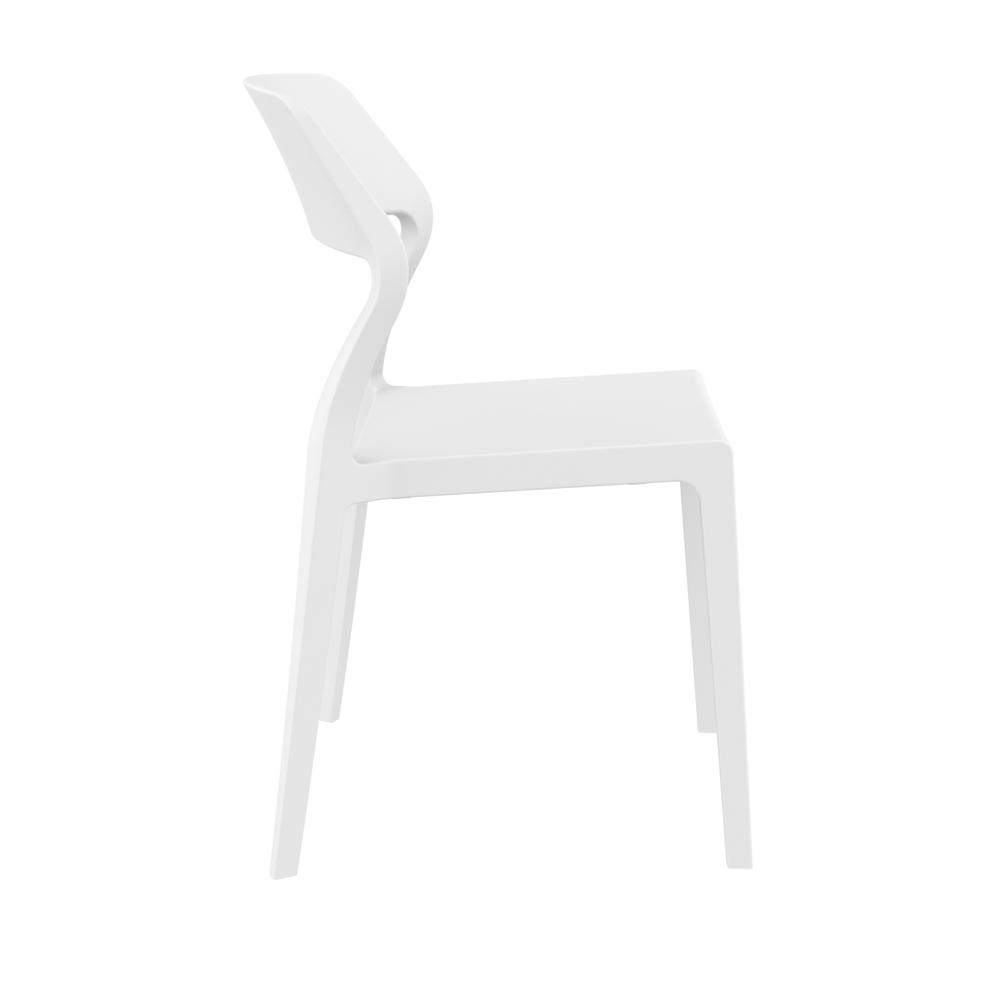 Snow Dining Chair White, Set of 2. Picture 2