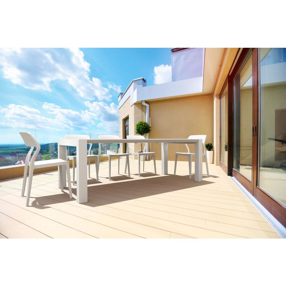 Snow Dining Chair White, Set of 2. Picture 8