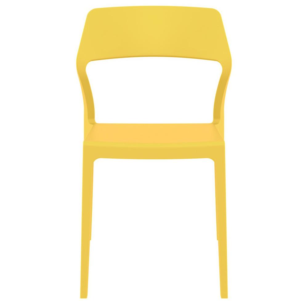 Snow Dining Chair Yellow, Set of 2. Picture 3