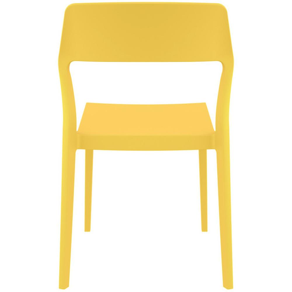Snow Dining Chair Yellow, Set of 2. Picture 5