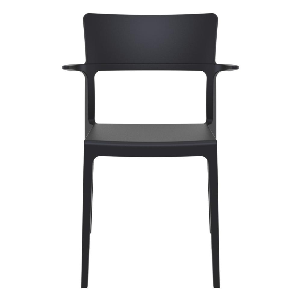 Plus Arm Chair Black, Set of 2. Picture 5