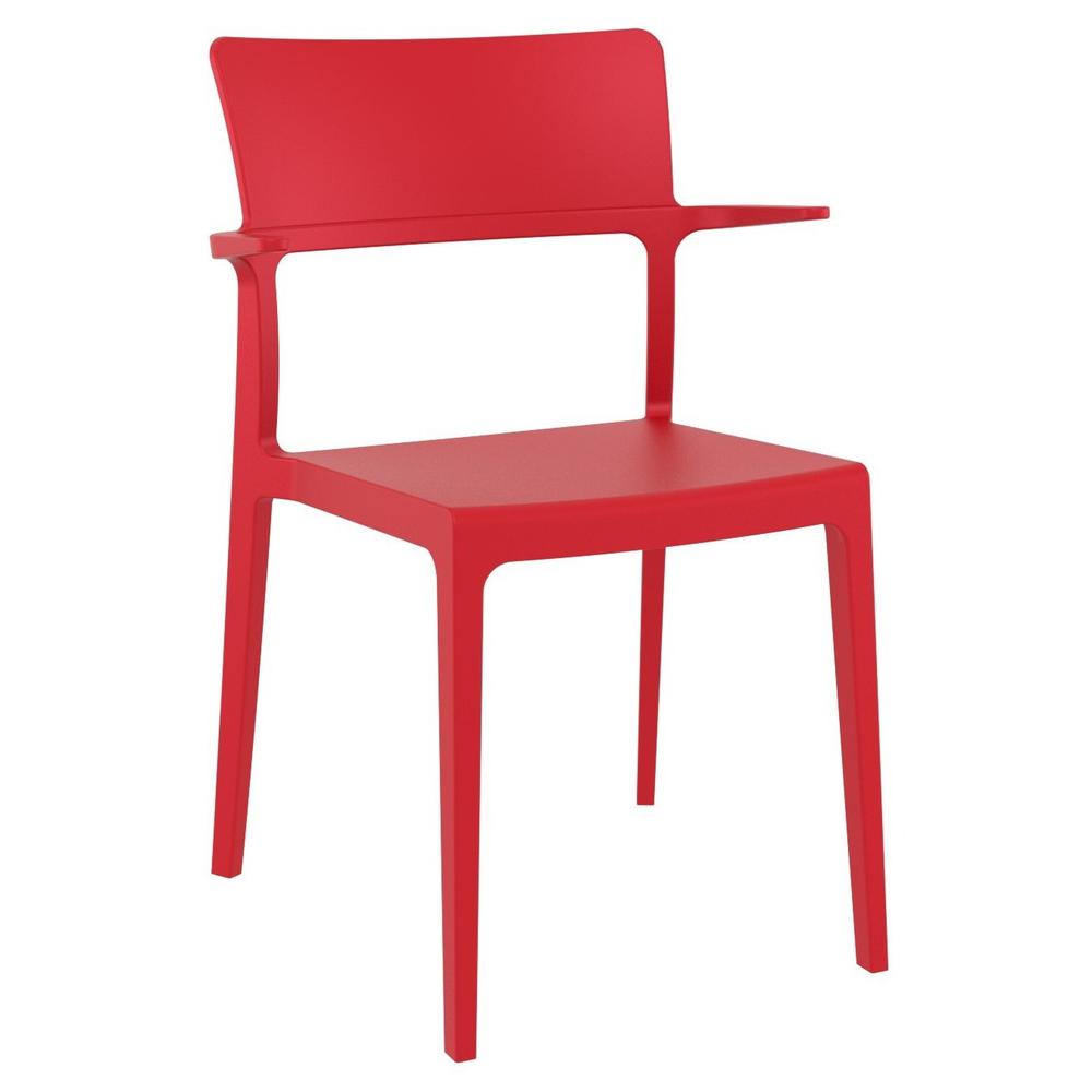 Plus Arm Chair Red, Set of 2. Picture 1